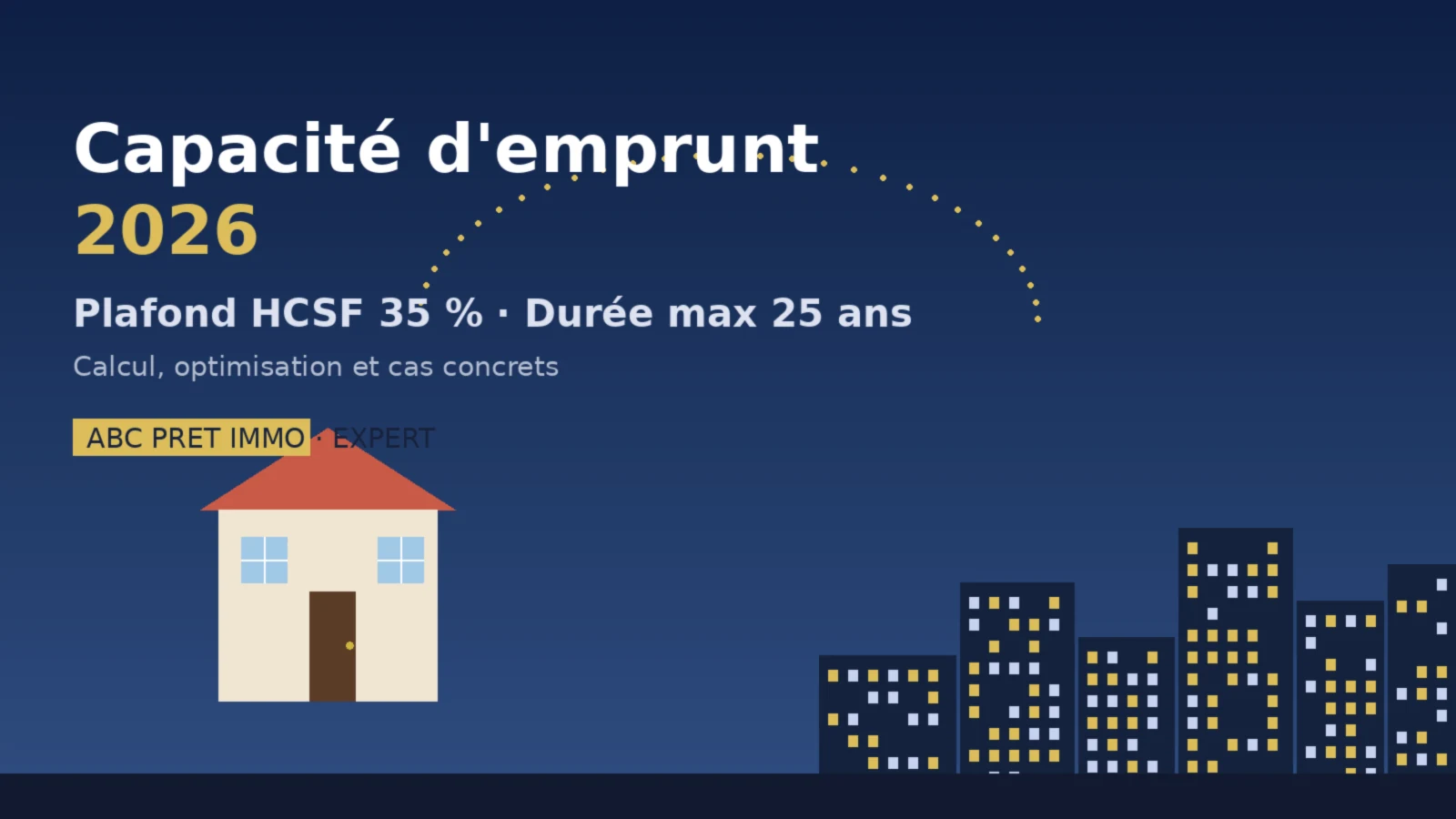 Capacité d'emprunt 2026 : calcul et leviers
